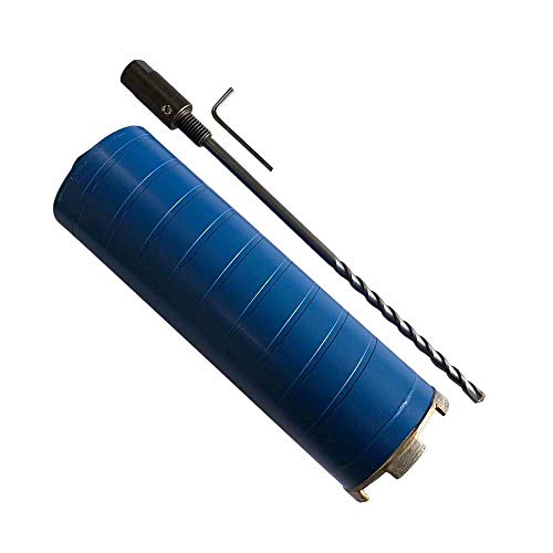 3-1/2" Dry Diamond Core Bit w/Pilot for Brick & Block, 5/8"-11 - size: 3-1/2"