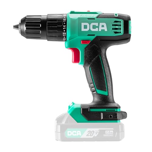 DCA 20V Cordless Hammer Drill, 354 In-lb Torque, 1/2" Keyless Chuck, 22500 IPM, 2 Variable Speeds, 18+1+1 Position, Power Impact drill (Battery and Charger not Include, tool only) ADJZ2035i13Z - style: 354 In-lb hammer drill(TOOL ONLY)