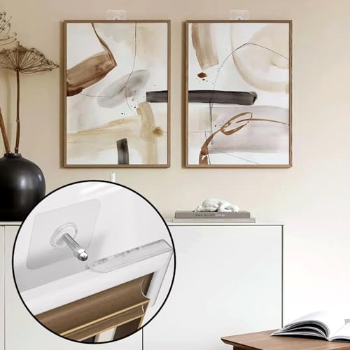 AIERSA Picture Hanging Hooks, 13 Pack Heavy Duty Adhesive Hooks - color: 13 packs
