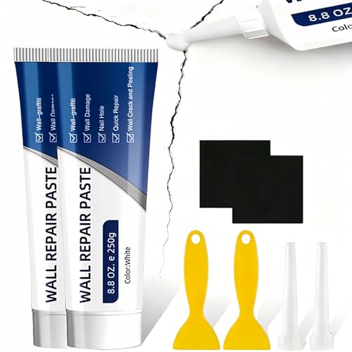 2PCS Drywall Repair Kit, Multi-Functional Quick-Drying Wall Mending Agent