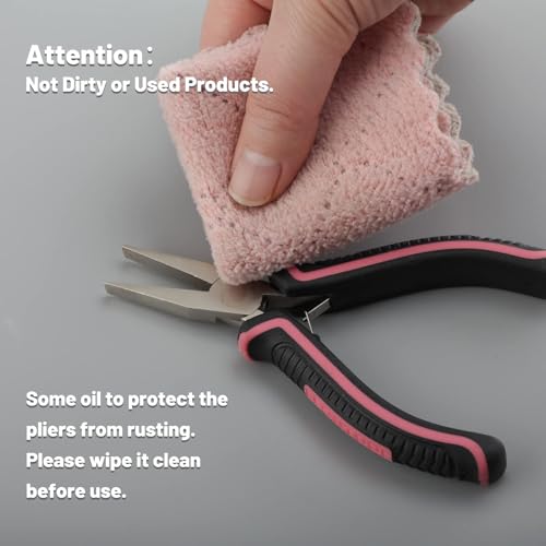 5-Inch Mini Flat Nose Pliers Smooth Jaws Duck Billed Pliers - style: Flat Nose Pliers