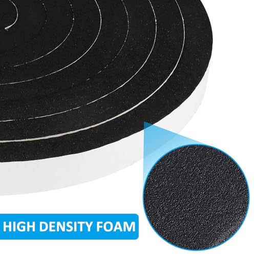 DGSL Foam Weather Stripping, 1" x1/16, 34.5Ft Door Window Seal Tape - size: 1In x 1/16In x 34.5Ft