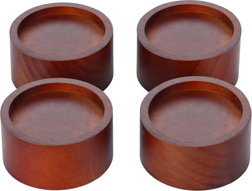 Lufia Solid Pine Wood Bed Risers 2 Inch Lift, Durable Furniture Risers for Beds, Sofas, Desks - Stylish Design, Easy Install, 2,000 lbs Capacity (2 Inch) - size: 2 Inch