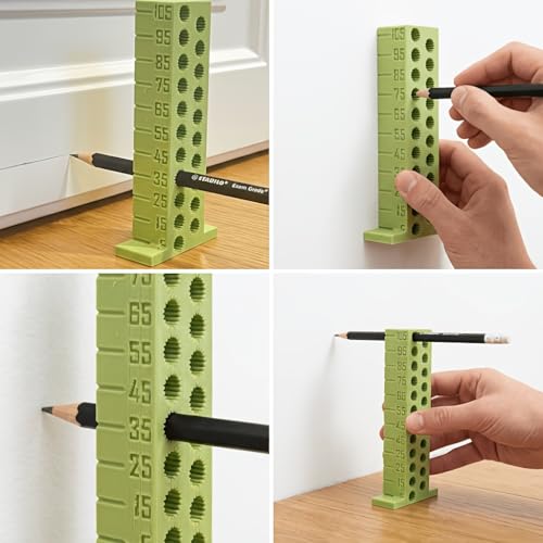 1pc Green Height Marking Gauge 5-105mm Multi Function Line Drawing Locator for Woodworking DIY Dedicated Marking Tool