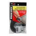 Prime-Line P 7519 0.14 In. x 25 ft. Roll Black Spline (1 Roll) - size: 0.14 in.