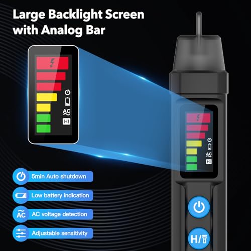 Electrical Test Kit with Non-Contact Voltage Tester & GFCI Outlet Tester