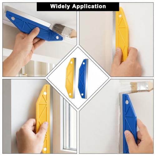 2 Pcs Painter Trim Guard 12 Inch Paint Shield, Paint Cutting Edge Tool