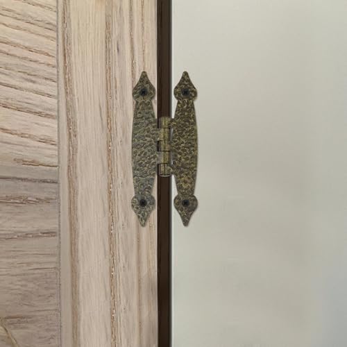 T Tulead H-Shape Cabinet Hinges Bronze Door Hinge 3.5"×1.46", 20PCS - color: Bronze-20pcs