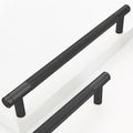 12 Pack 7 1/2 Inch 192 mm Black Knurled Cabinet Handles Cabinet Pulls Aluminum Handles Pulls Oxidation Finish with Diamond Pattern 8.6" Length pulls (12 Pack, Black, 7 1/2 Inch) - color: Black, size: 7 1/2 Inch