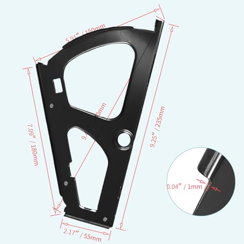 Shoes Drawer Cabinet Hinges, Stainless Steel, 2pcs - color: Black, size: 1 Layers