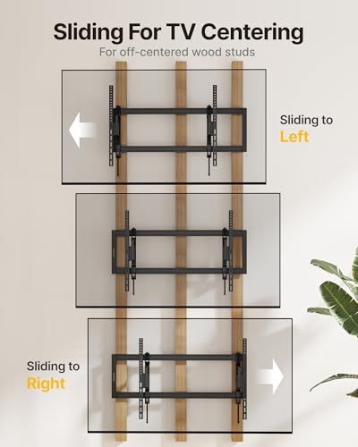 monTEK Heavy Duty Tilting TV Wall Mount for 55–105" Large TVs up to 200lbs - size: 55"-105" TV
