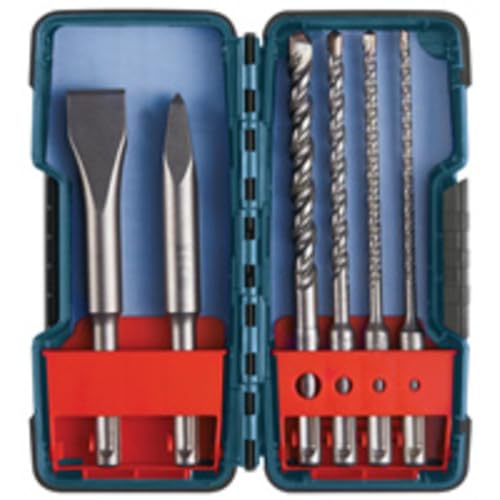 Bosch HCST006 6 pc. SDS-Plus® Bulldog™ Rotary Hammer Bit Set - style: 6pc