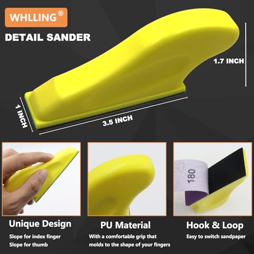 Micro Sand Paper Assortment Pack, 70PCS Wet Dry Sandpaper 120 to 600 Grit - style: Purple 80-600 Grit