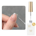 GAOY Silver Glitter Swirl Gel Nail Polish Art Liner, 12ml Sparkly Color - color: Silver Glitter