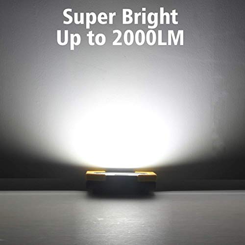 AUMIO 2-Pack Rechargeable COB LED Work Lights, Portable Flood Light