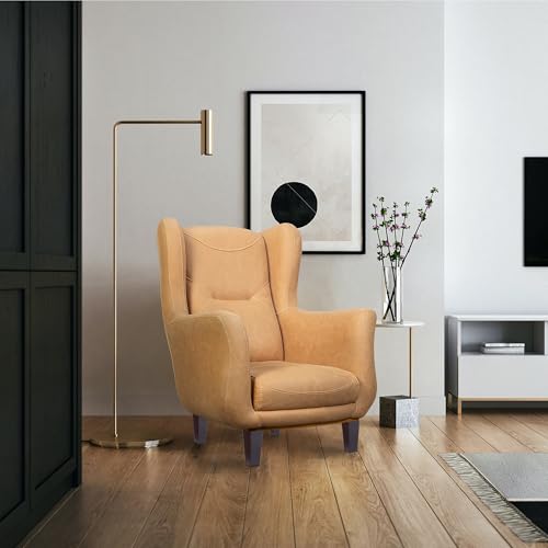 Ruisita Set of 8 Wood Furniture Legs 6 Inch Square Solid Wood Couch Legs Natural Wooden Replacement Legs for Sofa Furniture Armchair, Cabinet, Chair, Footstool, Mid Century Modern Dresser, Brown