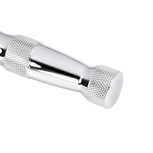 Powerbuilt 2 Piece 1/4-Inch and 3/8-Inch Stubby Ratchet Set, Quick-Release Reversible 72 Tooth, Tight Spaces, Mini Small Ratchet Wrench - 640927 - style: 2 Pc. Ratchet Set