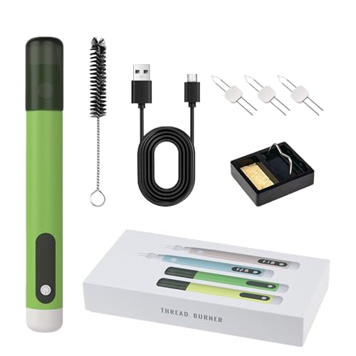 USB Rechargeable Wire Burner Kit (Green) - color: Green