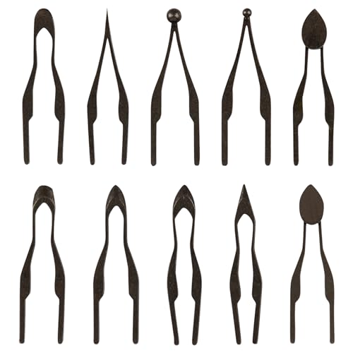 Framendino, 10 Pack Wood Burning Kit Tips Set Wire Tip Tool 1-10 Kinds