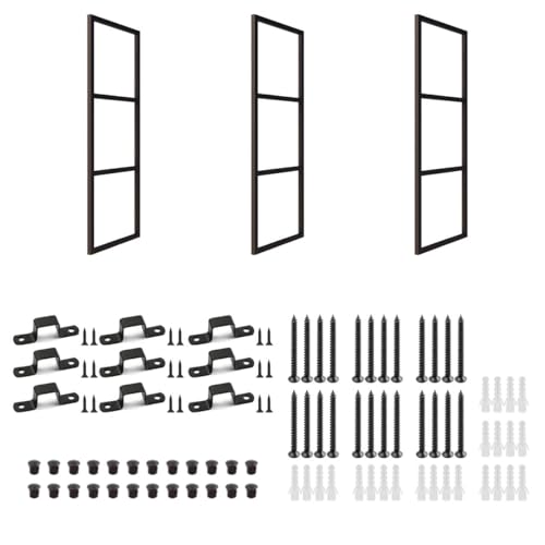3-Tier Square Shelf Bracket, Wall & Ceiling Mount, 3 Pack - size: 3 Tier Bracket-3 Pack