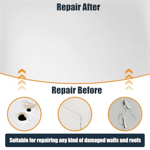 8 Pack Drywall Repair Kit, 6/8/12 Inch Dry Wall Patch Kits for Holes
