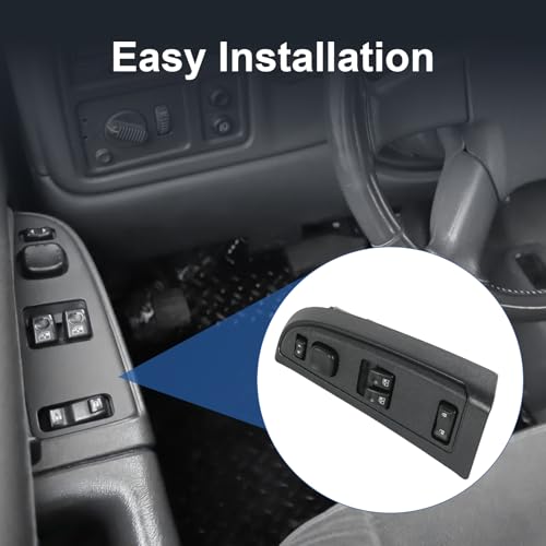 Master Power Window Switch Compatible with 2003-2007 Chevrolet GMC - size: 15883318