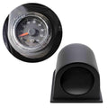Universal Black 2" 52mm Single Hole Gauge Dashboard Pod - size: 1Mount
