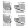 4PCS Stretch Belt Mate Kit, Metal Remover Installer Tool for Stretch Belts & Auxiliary Pulley, Universal Serpentine Belt Tool Set for Car Truck Cart Skid-Steer & Other Vehicle - color: 4 PCS