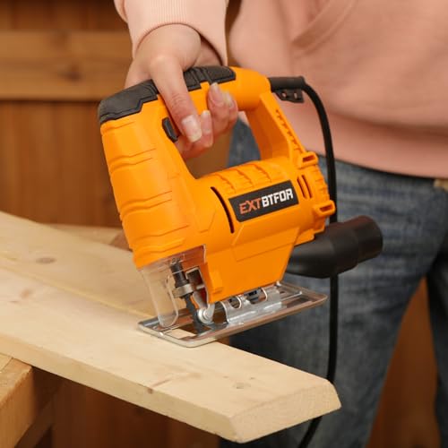Jig Saw,350W 45 Bevel Cutting, 0-3000RPM Wood Cutter Hand Saw