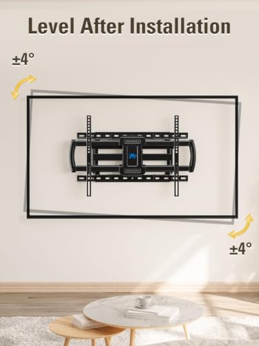 Mounting Dream TV Wall Mount for Most 42-84 Inch TVs, Full Motion TV Mount - size: For 42" to 84" TVs, 24" Studs