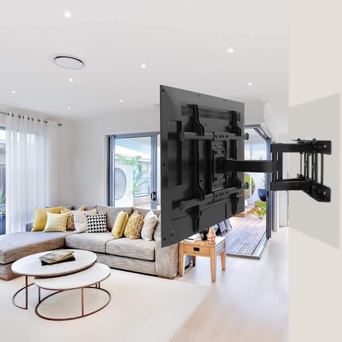 Pipishell Full Motion 24'' Studs TV Wall Mount for 40–84 inch TVs - size: 40-84 Inch, style: TV Mount without LED