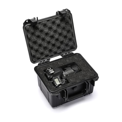 Mayouko Portable Tool Box with Shock- Proof Sponge, Water Proof Grade IP67, Waterproof Hard Case with Foam Insert, Handheld Gimbal Explosion-Proof Box, Waterproof Hard Case, 10.6 x 9.7 x 6.9 inch - size: 10.4"Lx 9.4"Wx 6.9"H