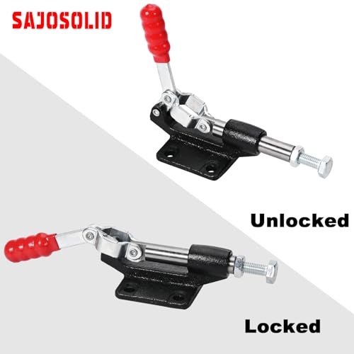 4-Pack, 304C Push Pull Toggle Clamp, 500 lb Holding Capacity - style: 304C,4PK