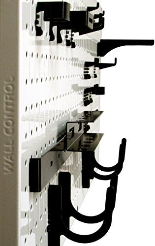 Wall Control Pegboard Rack Horizontal Metal Pegboard Garage Tool Storage Pack - Two 32-Inch Wide x 16-Inch Tall Easy To Install Peg Boards (Beige) - color: Beige