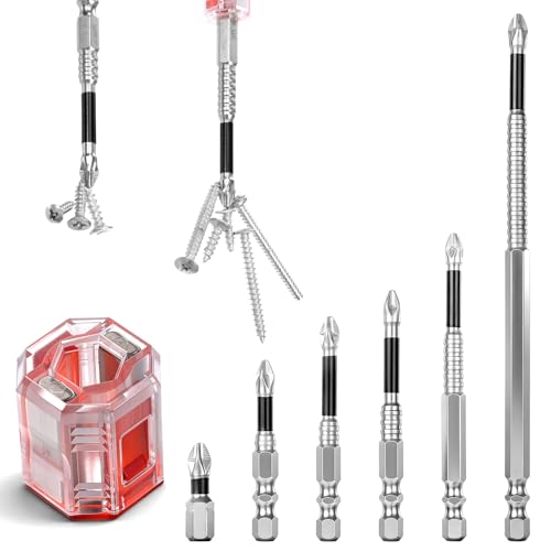 8pcs Drill Bit Magnetizer Screwdriver Magnetizer for Impact Drivers