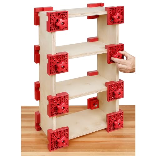 Woodpeckers M2 Box Clamps, 2 Pack, Versatile Woodworking Clamps for Quick and Easy 90 Degree Joints