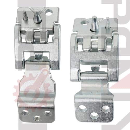 Rear Door Hinge Set 180 Degree Upper&Lower for Ford Transit 2015-2026 - size: 180°-Left Side