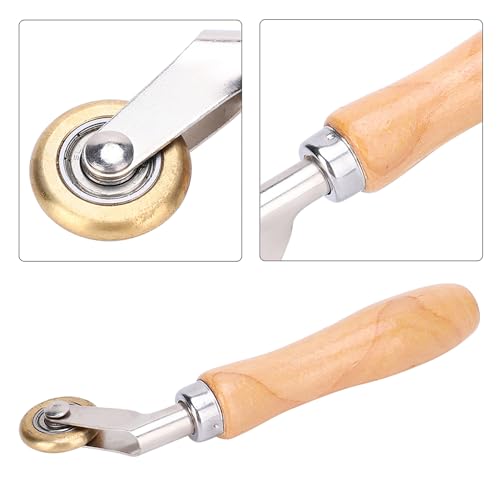 Brass Seam Roller 6mm Brass Detail Penny Roofing
