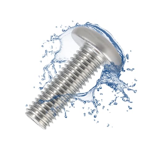 815pcs Machine Screws Assortment Kit,#10-24 #8-32 #6-32 Phillips Pan Head nut and Bolt Assortment Kit (with Lock&Flat washers・Wrenches) Stainless Steel Screw Bolt nut washers Assortment kit with case - size: #6-32 #8-32 #10-24, style: Pan head
