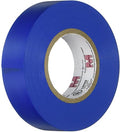 Morris 60050 Vinyl Plastic Electrical Tape, 7 mil x 60' x 3/4-inch, Blue, 10-Pack - color: Blue, style: 10-Pack