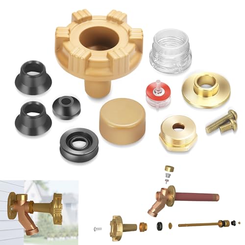 RK-17MH Repair Kit - Outdoor Faucet Metal Handle Repair Kit Compatible with Woodford Model 17 Outside Faucets - Fixes Water Leakage & Flow Interruption - style: RK-17MH Repair Kit