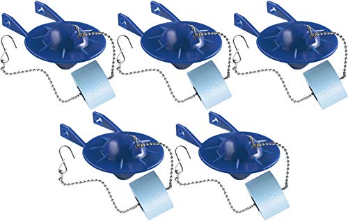 Kohler (BLUE PART GP85160 FLAPPER WITH FLOAT), 2, 2 In. (Pack of 5) - size: 1 Count (Pack of 5)
