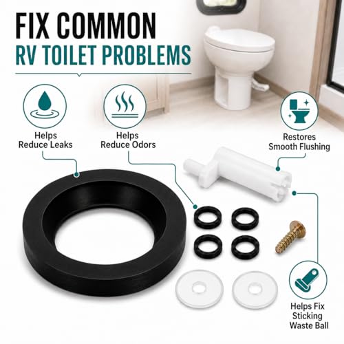 42048 Waste Ball Drive Arm Kit Compatible with Thetford Aqua-Magic Toilets - size: 42048 Waste Ball Drive Arm Kit