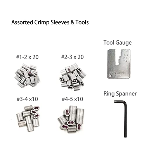 FenceMate 4 Slot Crimping Tool Kit to Join High Tensile Steel Wires/Ropes