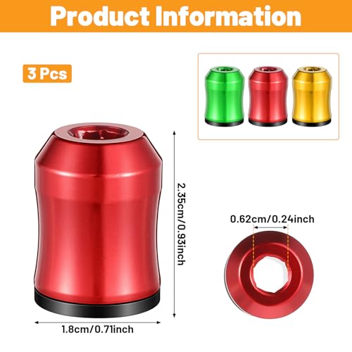 3 PCS Magnetic Screw Holder, Magnetic Screw Ring for Power Drill Bits, Hex Screwdrivers, Impact Wrench, Removable Bit Magnetizer Ring for Mechanics, Carpenter, DIY Repairs