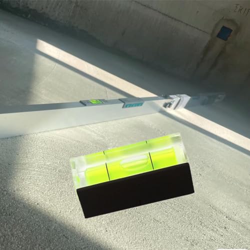 3Pcs Magnetic Small Bubble Levels 40x15x17mm Mini Square Bubble Spirit Level Measuring Layout Tools (40mm) - size: 40mm
