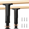 5.9-11in Bed Support Legs for Bed Frame Support,Slat Support 2PC - size: 2pcs (5.9-11 in Adjustable)