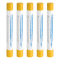 HARFINGTON 5pcs Wood Filler Sticks Wooden Wax Touch Up Furniture Repair Crayons for Scratch Hole Wood, Lemon Yellow - color: Lemon Yellow