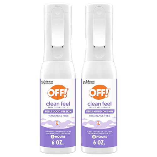 OFF! Clean Feel Misting Insect & Mosquito Repellent Bug Spray, 6 oz, 2 pk - size: 6 Ounce (Pack of 2)