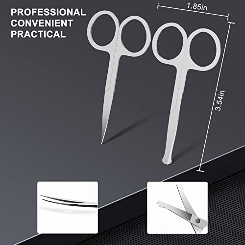 Manicure Set Professional Set Nail Clippers Pedicure Kit-30 Pieces Stainless Steel Manicure Kit, Grooming Kit Nail Care Tools with Luxurious Travel Case Silver - color: 30 in 1 Silver